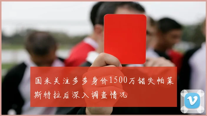 国米关注多多身价1500万错失帕莱斯特拉后深入调查情况